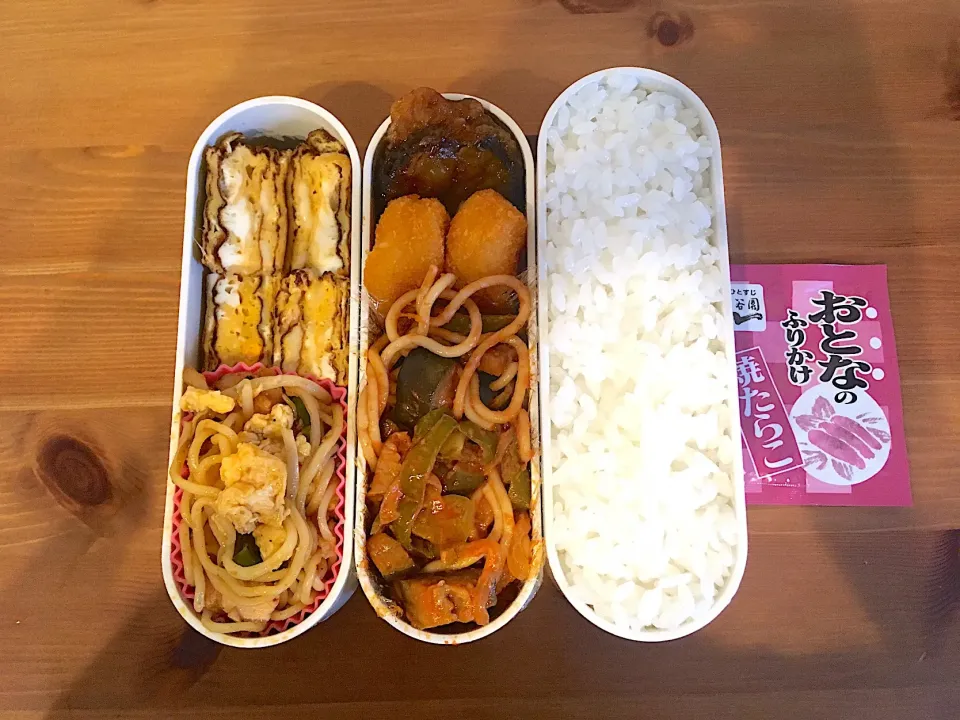 パッタイ&ナポリタン弁当|Emi Mikadoさん