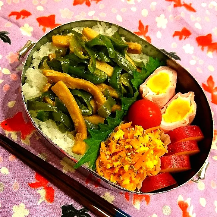 Snapdishの料理写真:旦那さん弁当|ねこさんさん