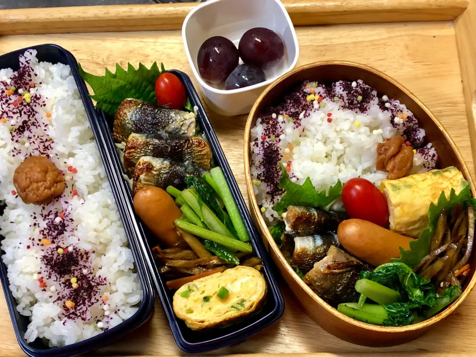 秋刀魚のチーズトマト サンド弁当|弁当 備忘録さん