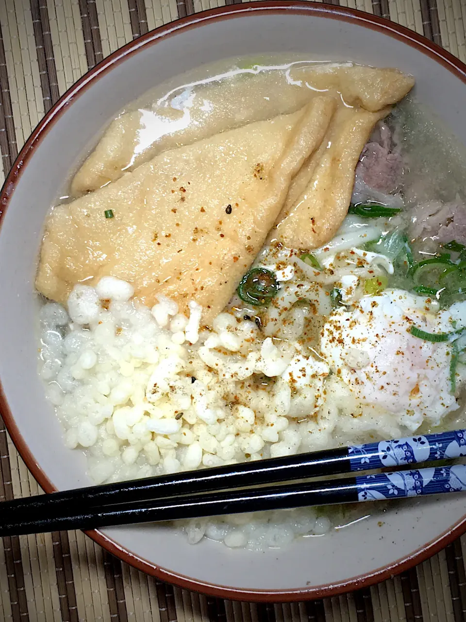 Snapdishの料理写真:Table Marc （カトキチ）のきつねうどん|すくらんぶるえっぐさん