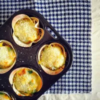 餃子の皮でカボチャのキッシュ|長谷川さんさん