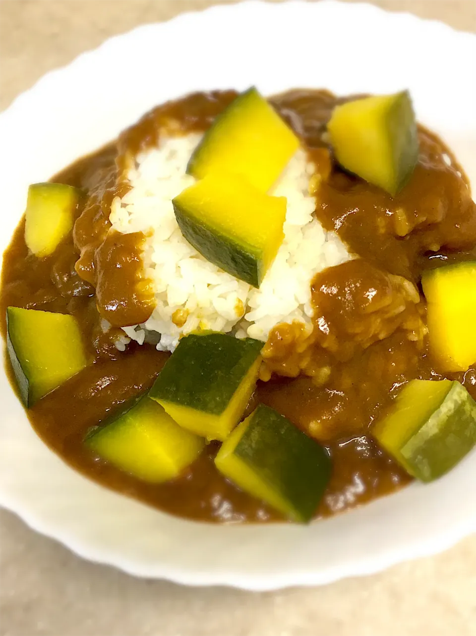 カボチャ ゴロゴロ カレー🍛|ミーさん