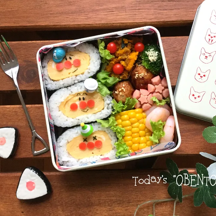 夏休みお弁当|te_coさん