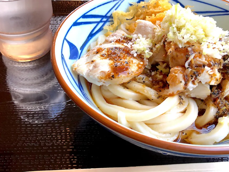 鳥チャーシューネギダレうどん|matssssさん