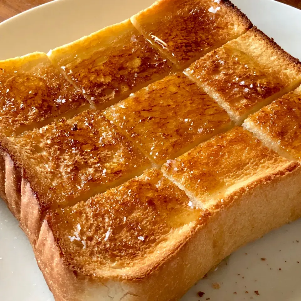 はちみつ塩トースト🍯|マユマユさん