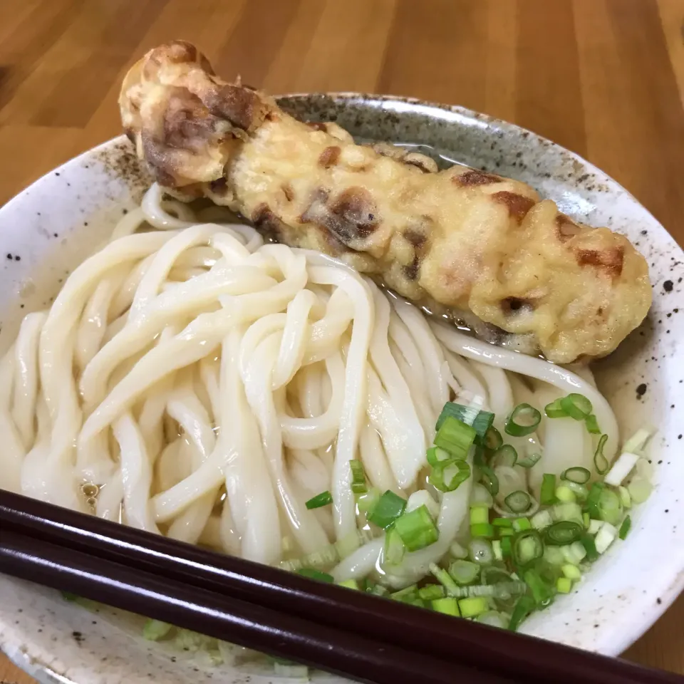 かけうどん（ちくわ天のっせ）|koji toyodaさん