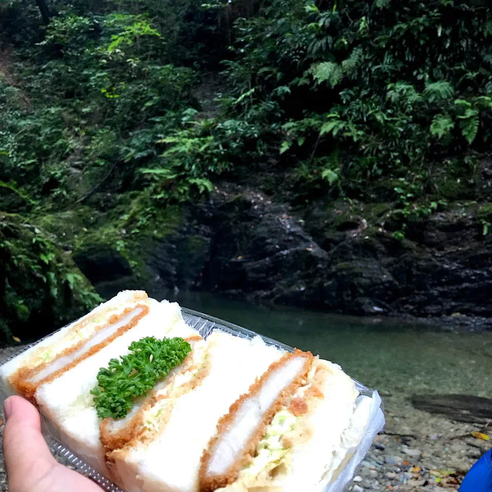 SUP途中のランチ|麻紀子さん