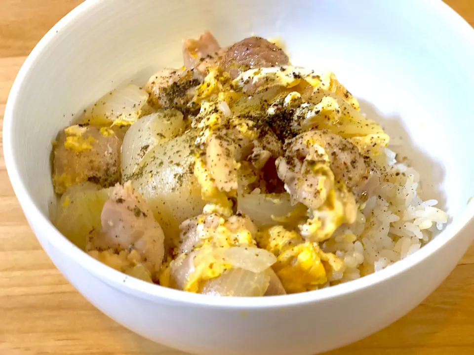 肉多めの親子丼|tesasakiさん