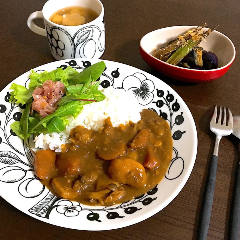 Snapdishの料理写真:ひき肉カレー|izuminnie08313さん