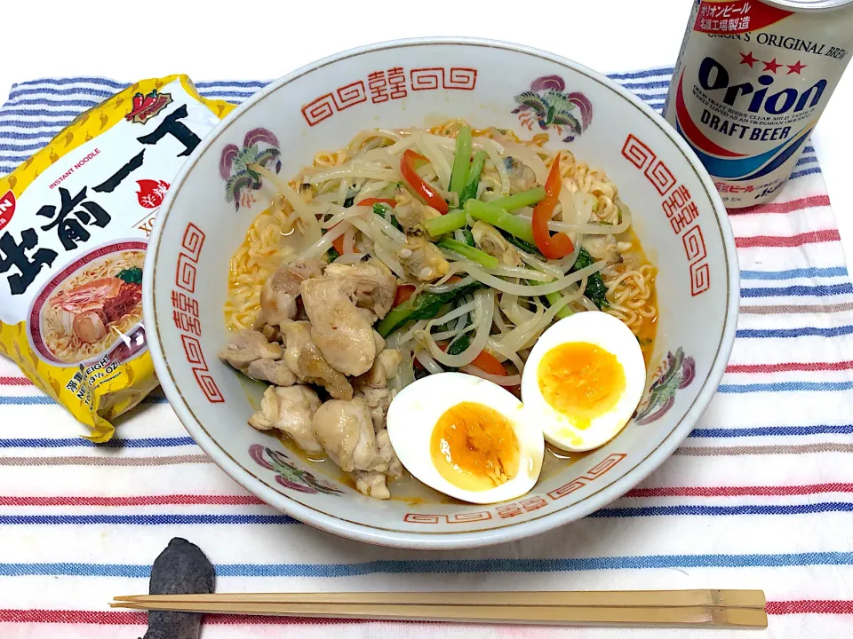 休日あるある袋麺＼(^o^)／|妖怪こけしさん