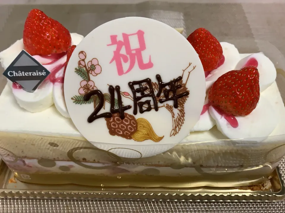 結婚記念日ケーキ🎂|marusanさん