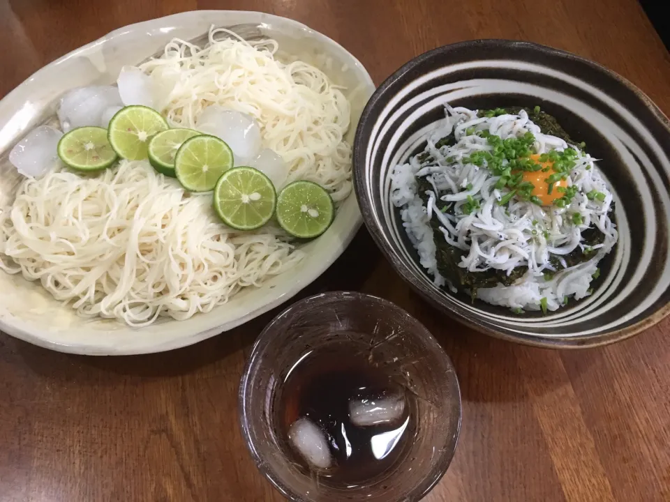 Snapdishの料理写真:夏の休日Lunch|sakuramochiさん