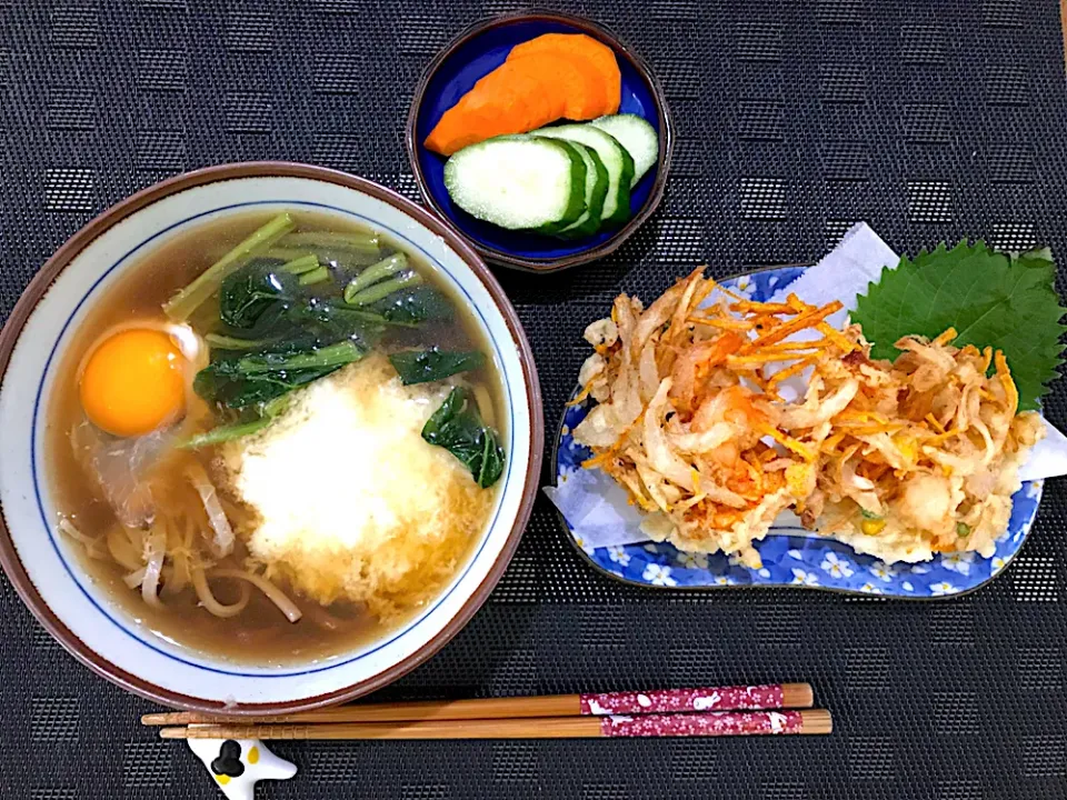 Snapdishの料理写真:とろろ月見そば定食|ゆうかさんさん