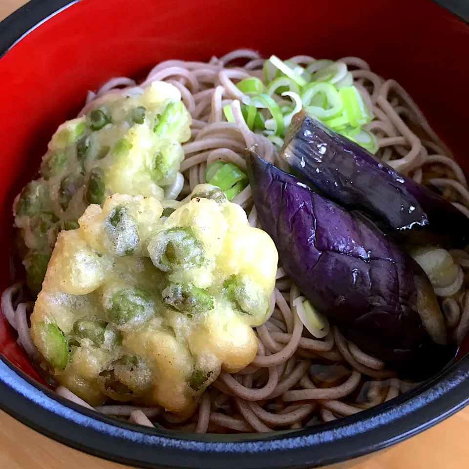 Snapdishの料理写真:冷たい蕎麦💕                                                       2019.8.25|Yu Yu mamaさん