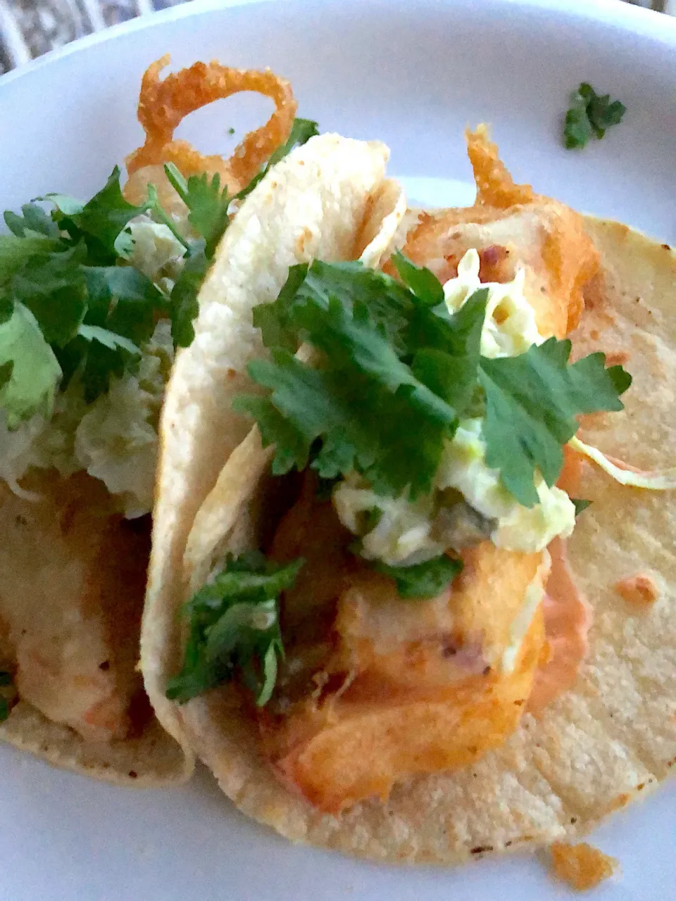 Fish Tacos with jalapeño slaw|Chris Shannonさん