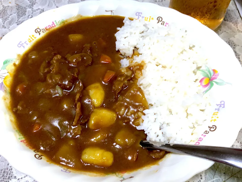 Snapdishの料理写真:2杯目の母親カレー|matssssさん