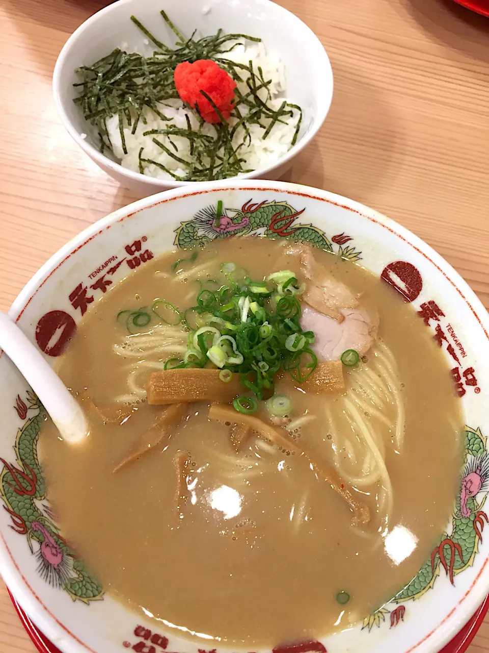 こってりラーメン+明太ごはん@天下一品|Kazuya Miyukiさん