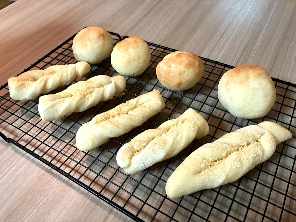 チーズパン チョコパン|きむらゆりかさん