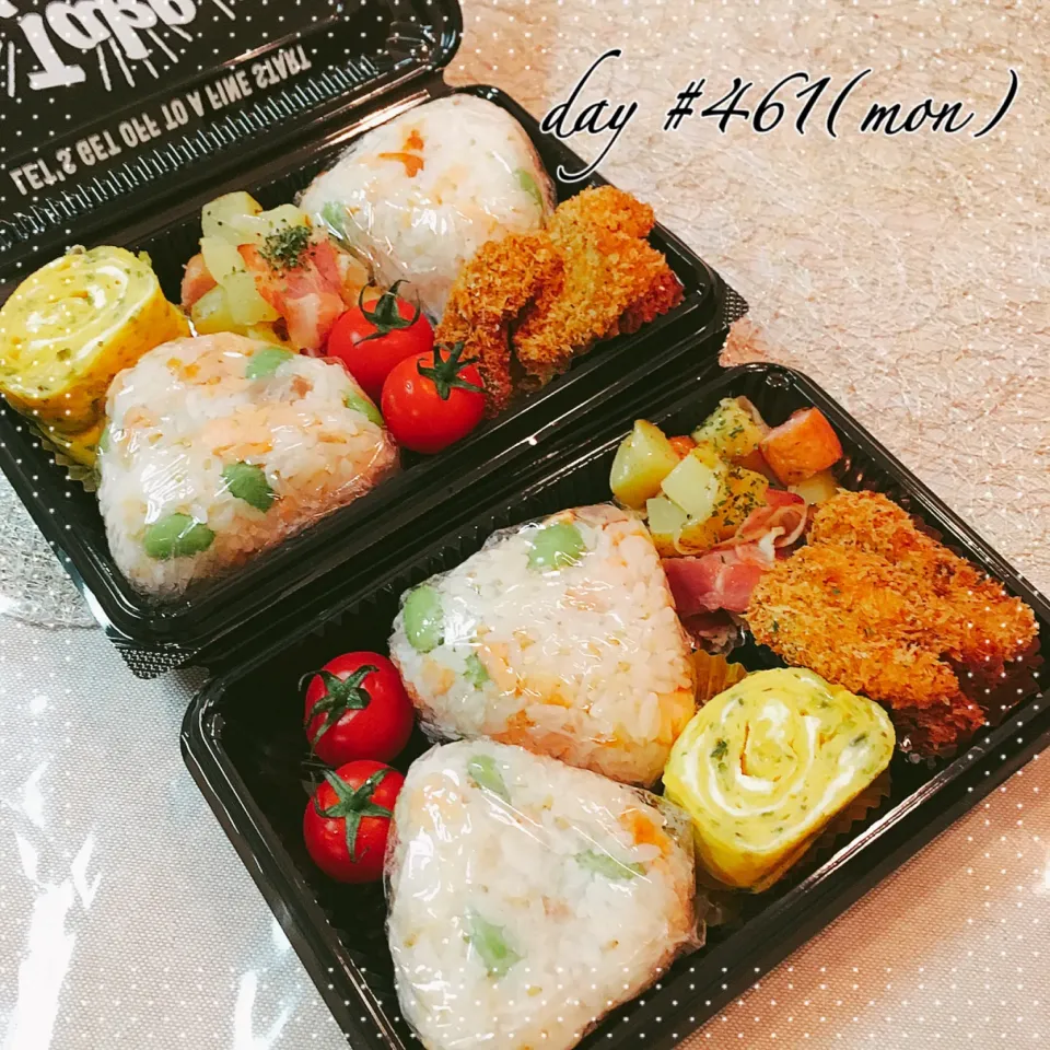 Snapdishの料理写真:☆ある日のJK弁当☆                       ☆ある日のDC弁当☆|♡ciao♡さん