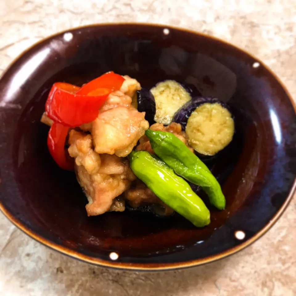 恵比寿「京しずく」おさらい  夏野菜とかしわの煮物|志野さん