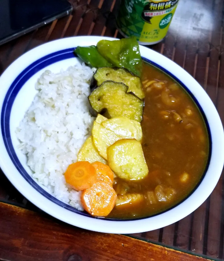 数週間前に作ってくれた🎵奥様料理でスパイス夏野菜カレー🍛☺️|dai.noriさん