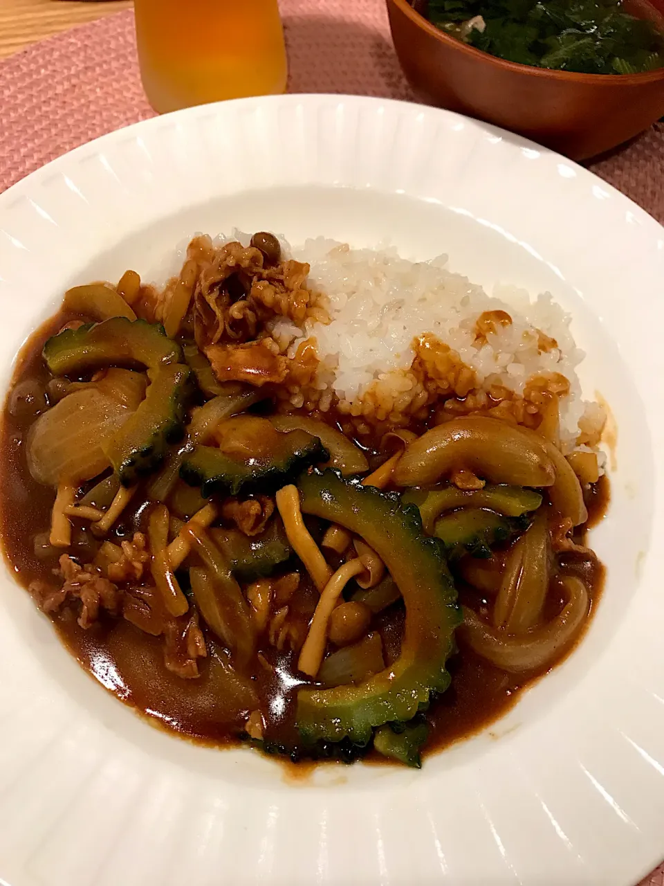 ゴーヤたっぷりカレー🍛|keitanさん