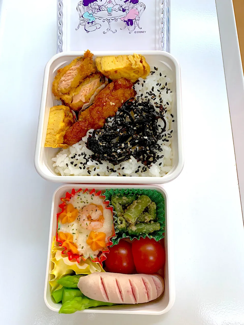 Snapdishの料理写真:2019,8/26 高１娘のお弁当🍱|naoちんさん