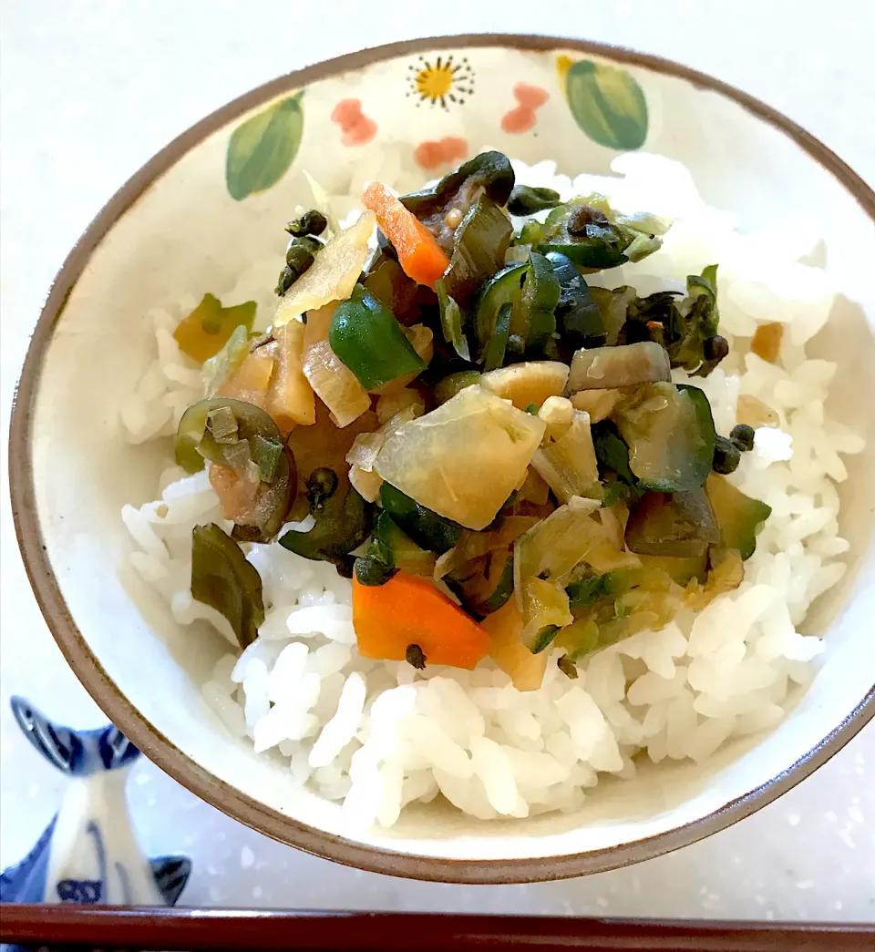 夏野菜の味噌漬け(お茶漬けにさいこぉ❤)|つるひめさん