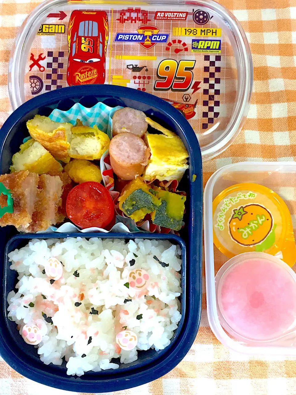 8/26☆年少☆ハムかつナゲット弁当|ちーさん