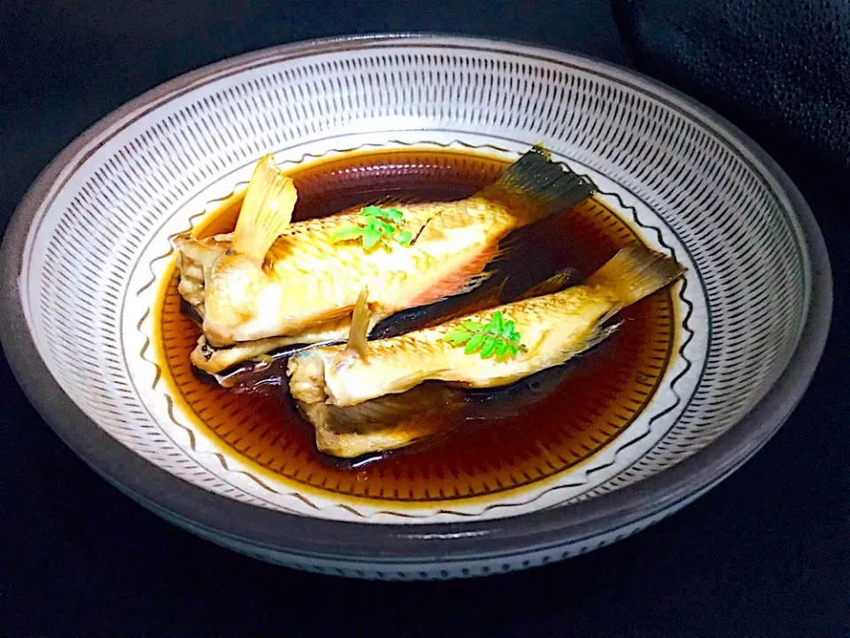 ベラの焼き煮付。瀬戸内のお料理だよ。(^_-)|イチロッタさん