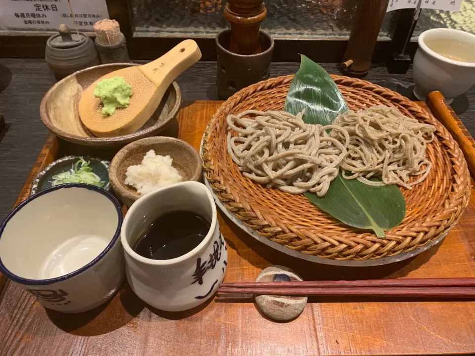 Snapdishの料理写真:お蕎麦…二八蕎麦とがんこ蕎麦|Seikoさん