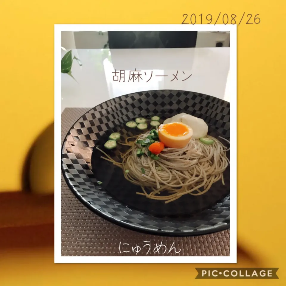 #胡麻ソーメン#にゅうめん|みすてりあすゆっこさん