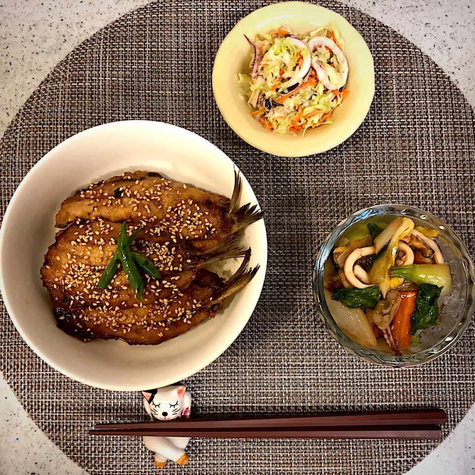 いわしの蒲焼き丼|ゆいすけけさん