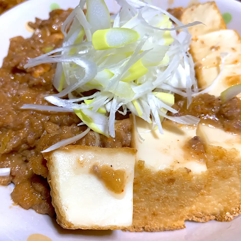 厚揚焼の糀甘酒肉味噌掛け|たまさん