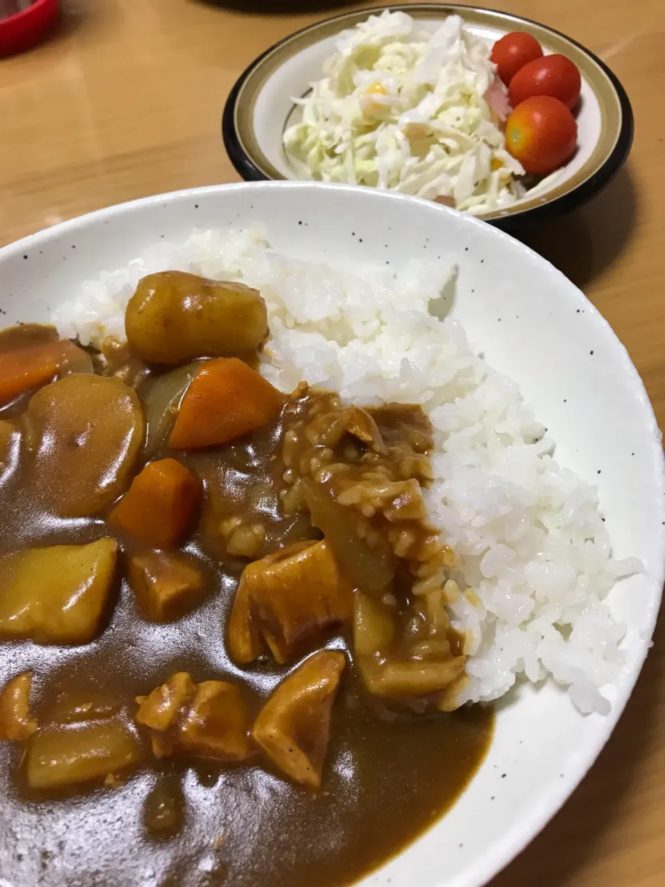 カレー&コールスローサラダ|sinさん