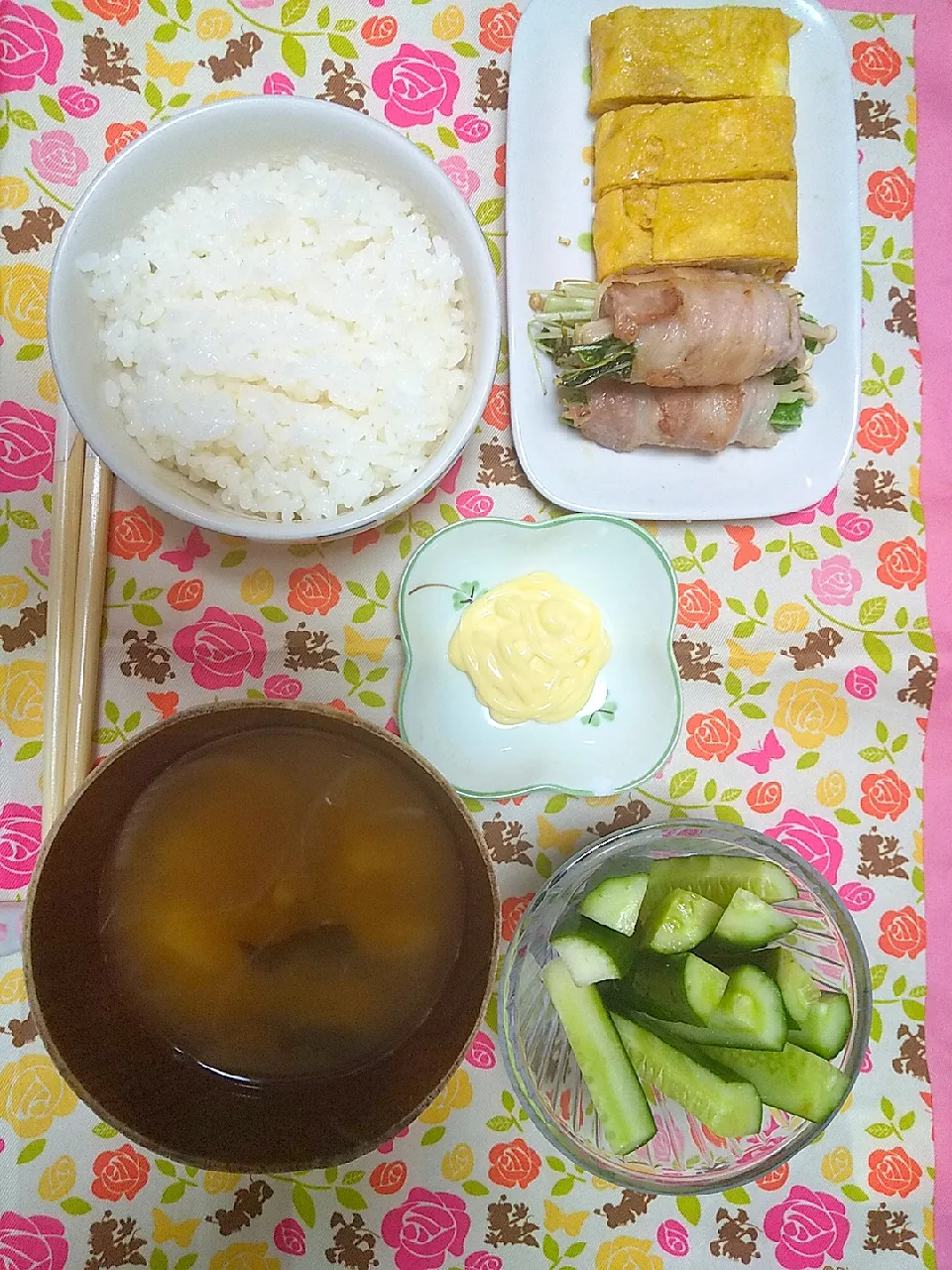 Snapdishの料理写真:中学2年生の夜ご飯|shinobu💠さん