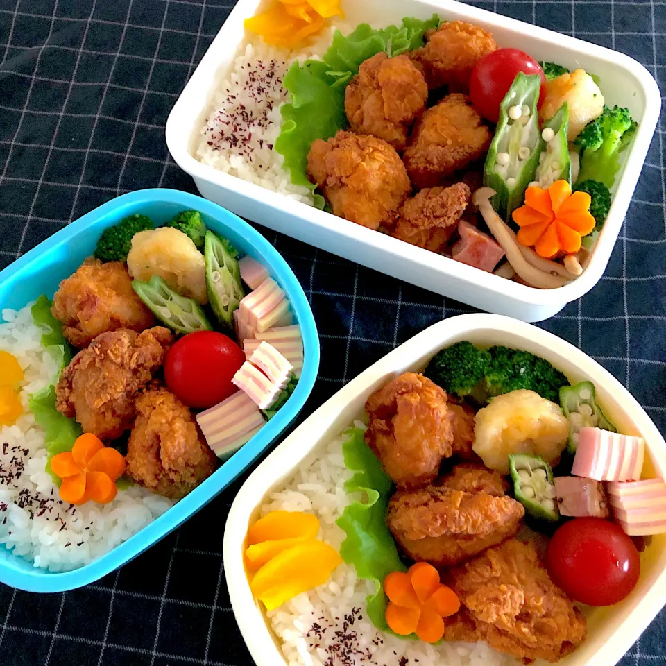 Snapdishの料理写真:唐揚げ弁当|emichococo625さん