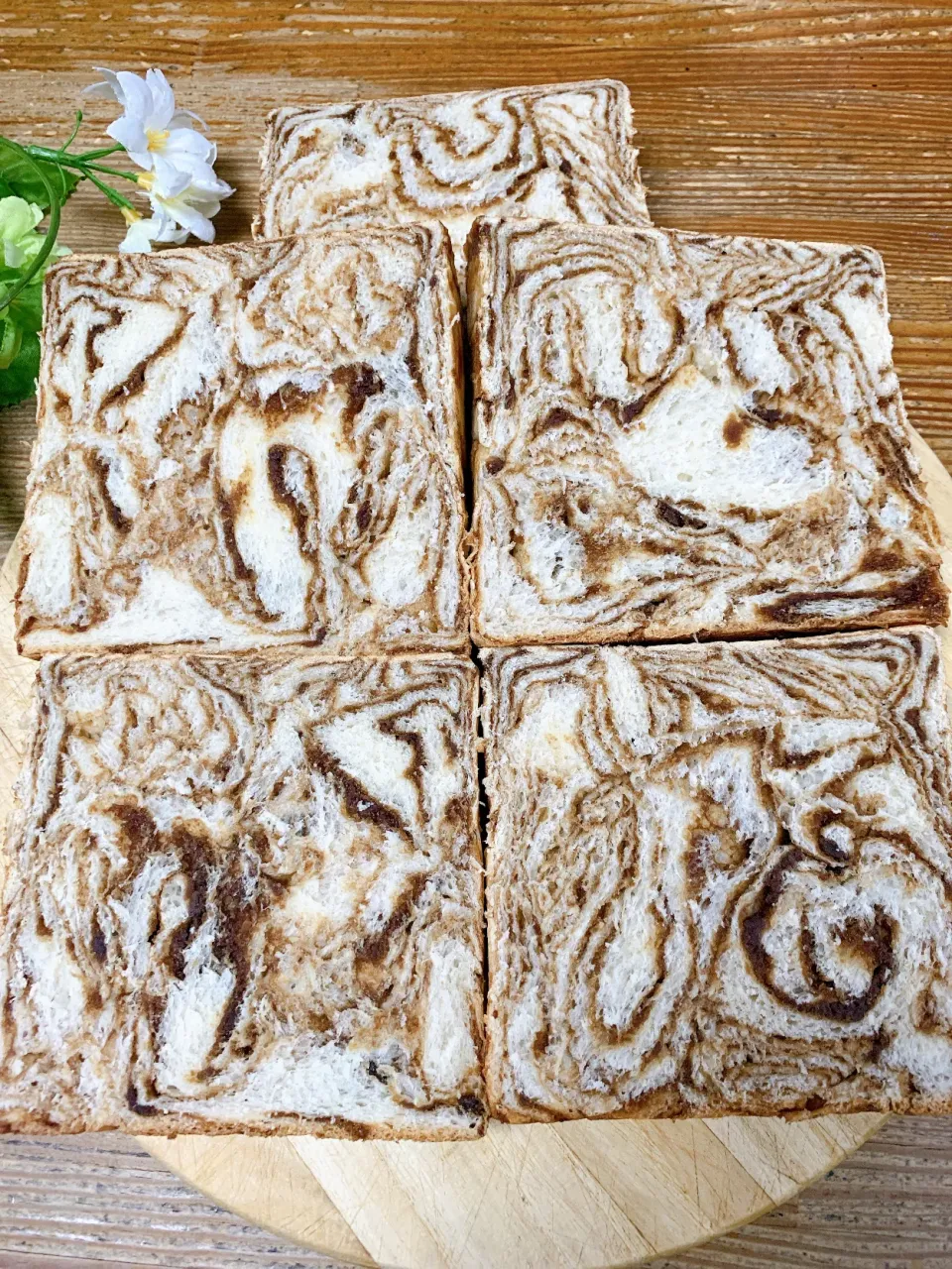 コーヒー餡角食🍞断面図|❁︎na--na❁︎Nさん