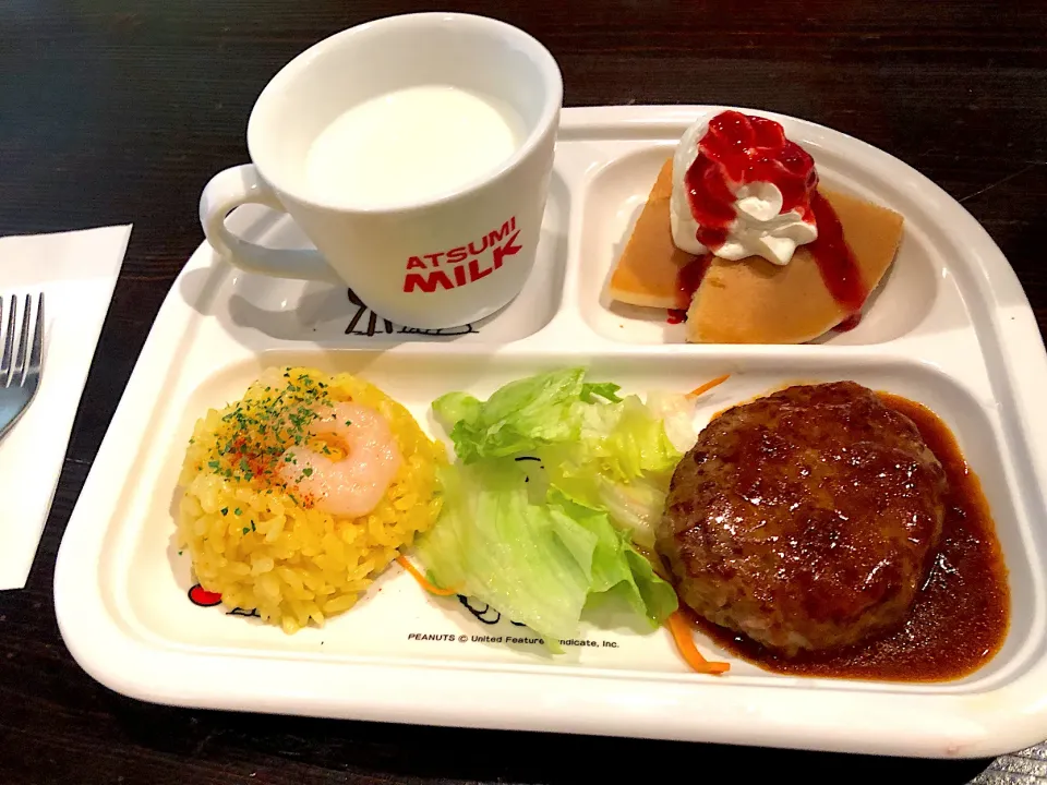 足湯カフェ チットモッシェ お子様ランチ|ゆっこっこさん