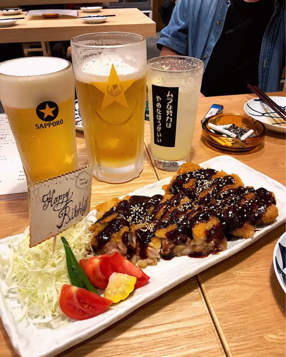 わらじチキン味噌カツ🍺|ゆかりさん