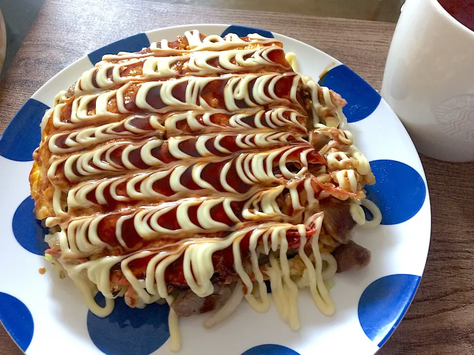 Snapdishの料理写真:尾道焼き|pandamikannさん