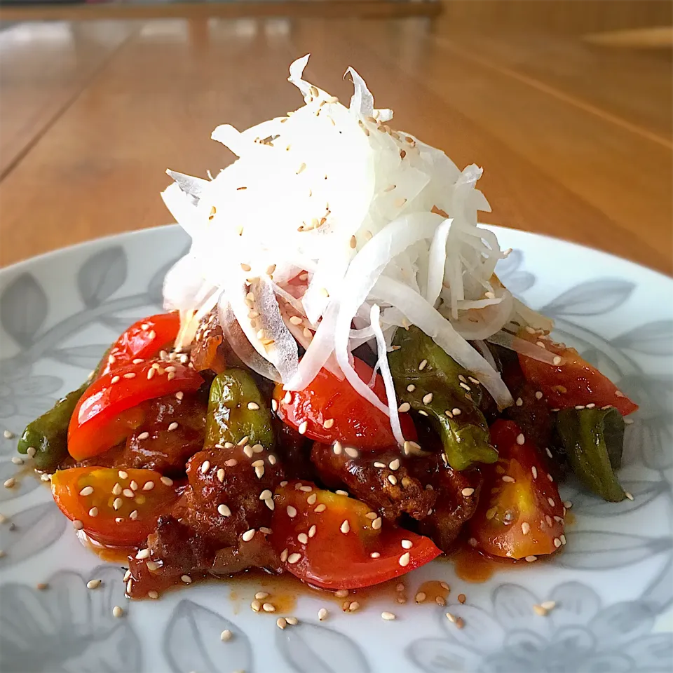 大豆のお肉の唐揚げ 甘酢和え|みずほさん