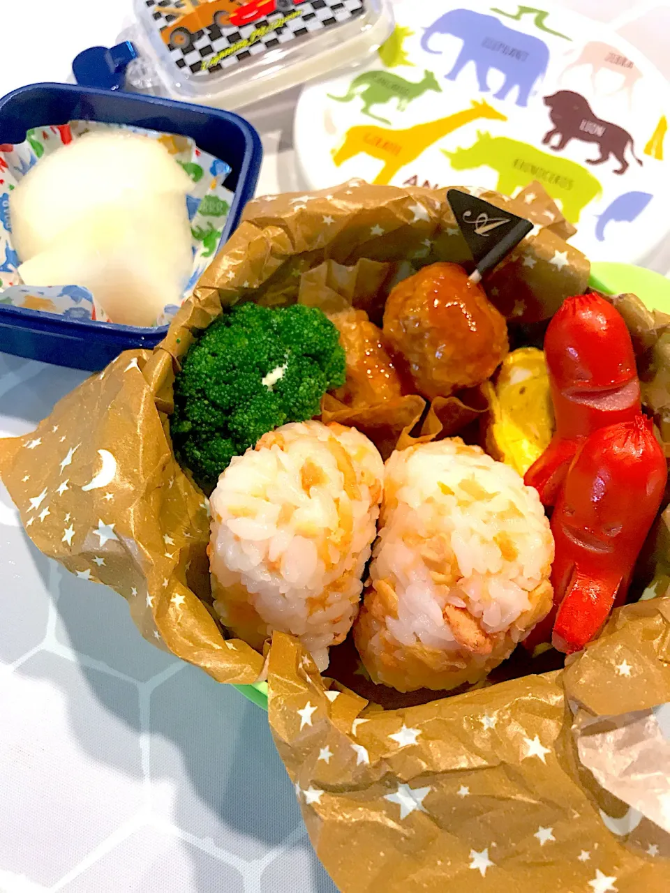 Snapdishの料理写真:＊8/29のお弁当＊|❤︎トントン❤︎さん