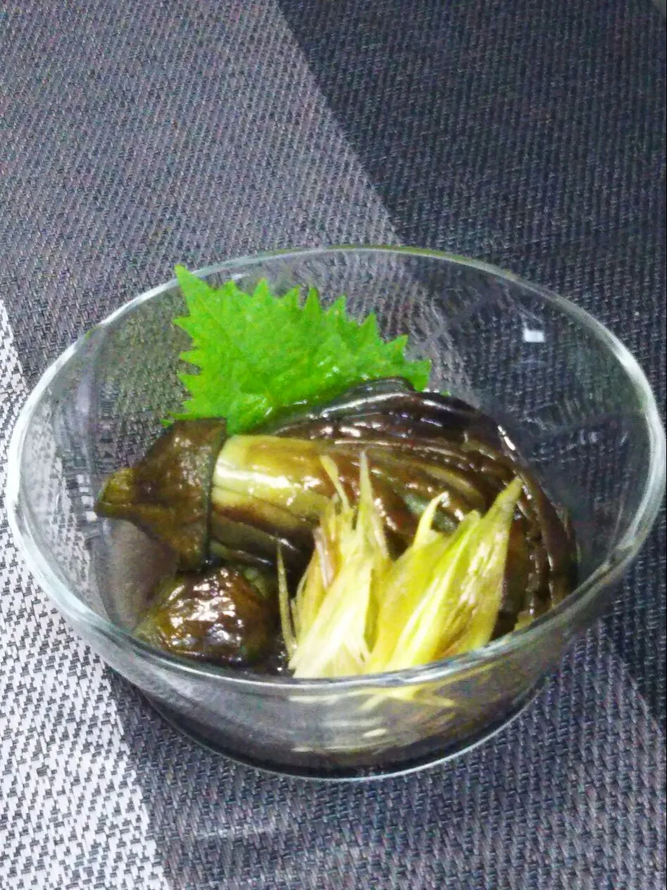 おつまみおかず🍺ー(・∀・)ー🍺🎵🎵

茄子の煮浸し～冷たくして(*^^*)‼|かあたん(元ポップン)さん