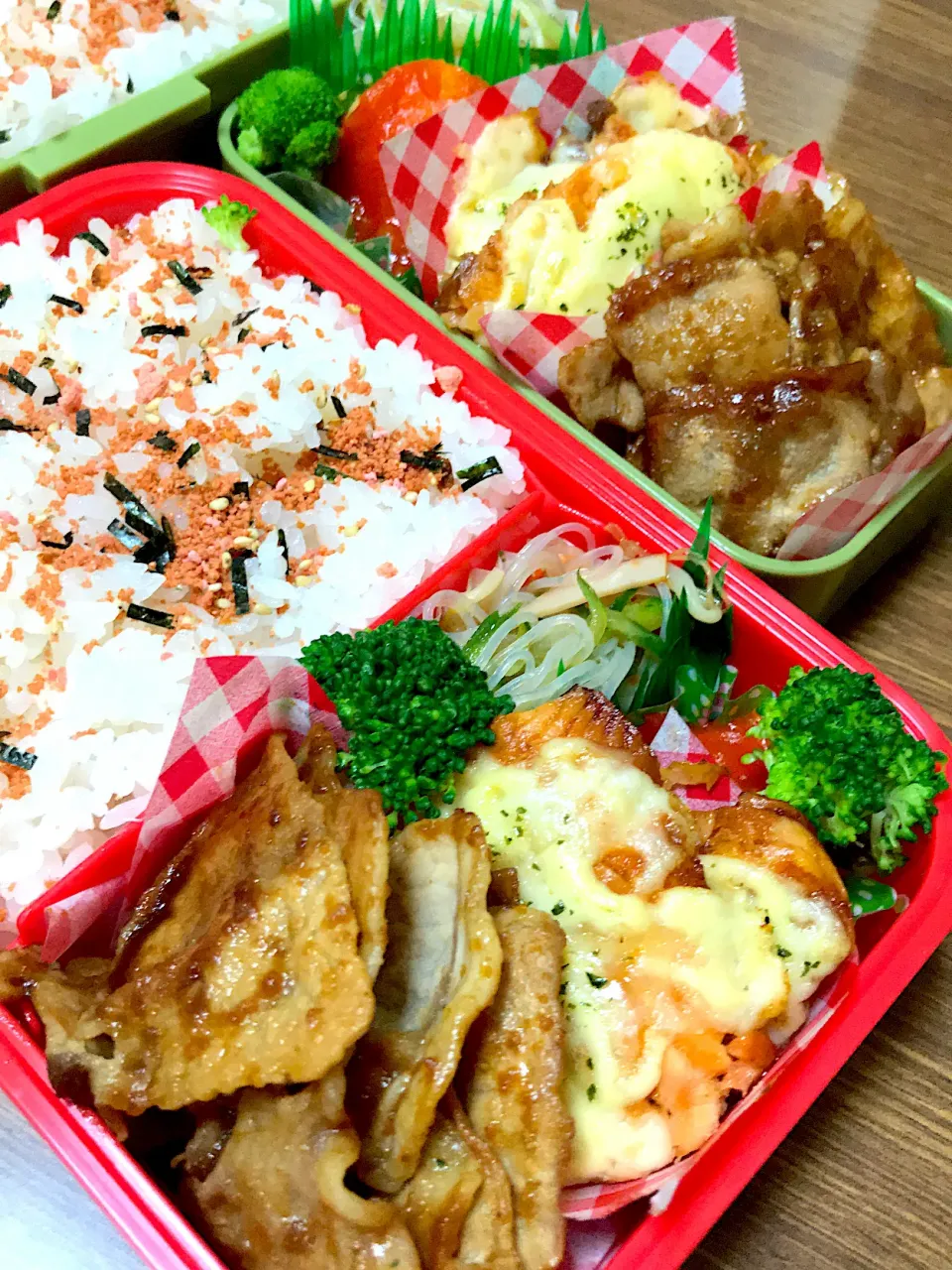 兄弟弁当♡サーモンのマヨチーズ焼き|utaさん