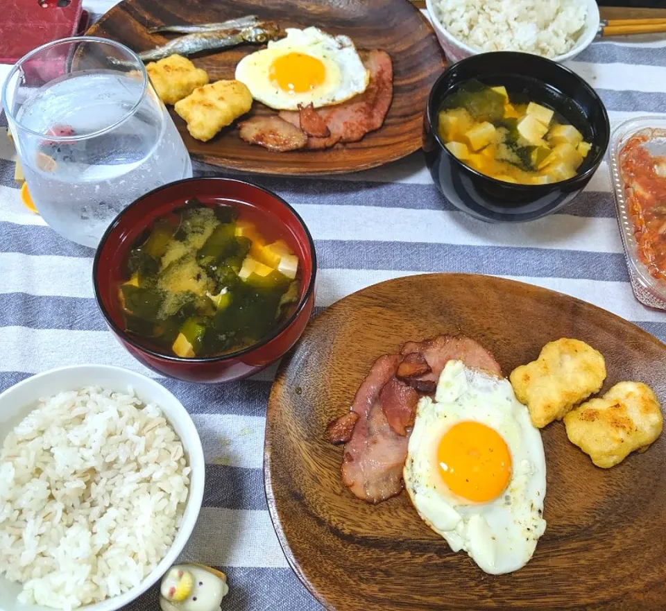 日曜日の朝ごはん💦|ここ。さん