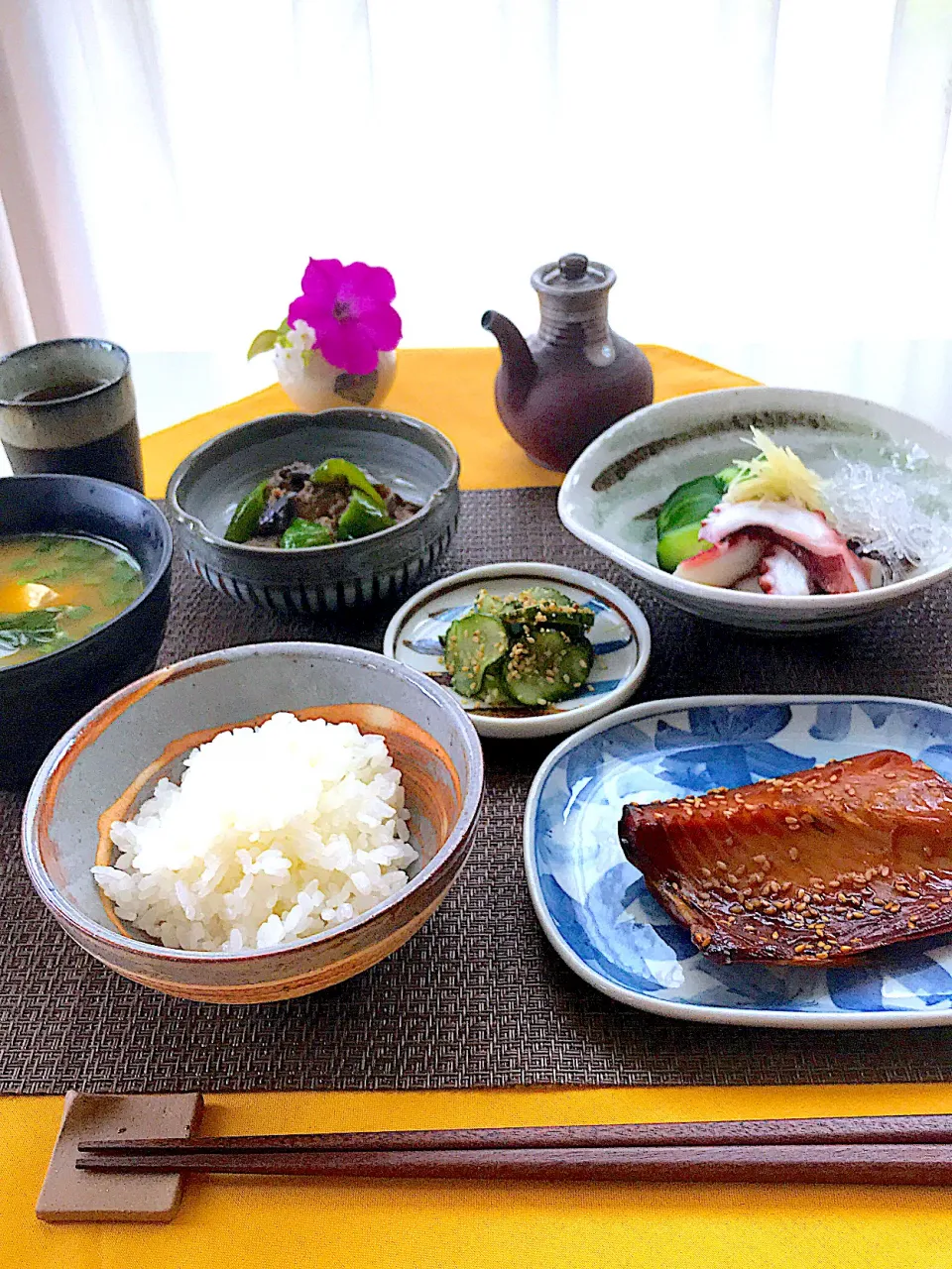 純和食で朝ごはん🥢|サミカさん