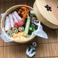 Snapdishの料理写真:ローストポーク弁当|churakitchenさん