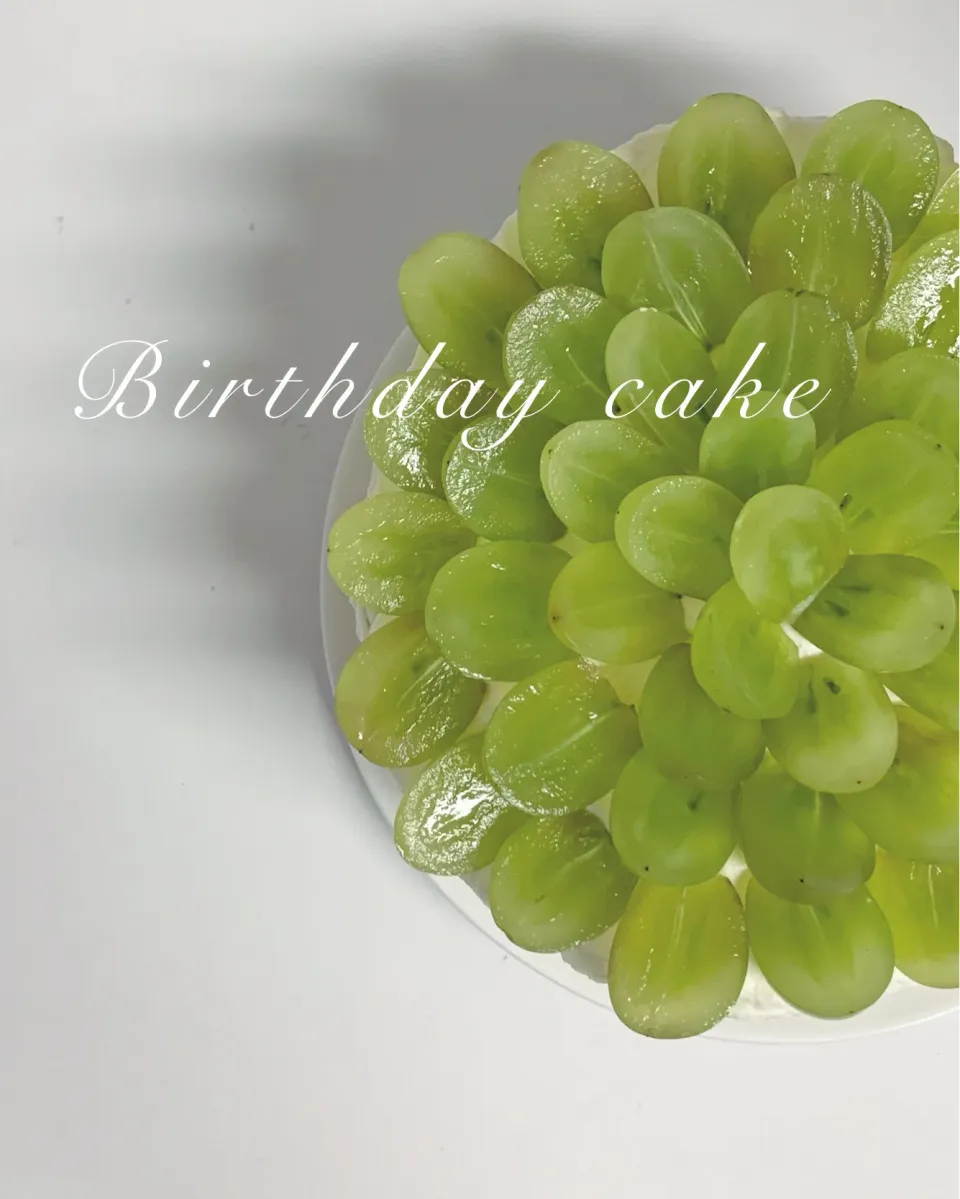 Birthday cake|nononkoさん