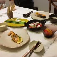 Snapdishの料理写真:水曜日の晩ごはん|ちびワビさん